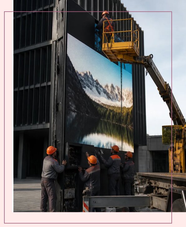 Размещение DOOH рекламы в Кушве на цифровых экранах
